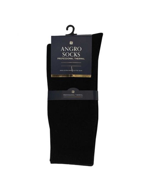 Angro Thermosokken Merino Zwart - Werkkleding
