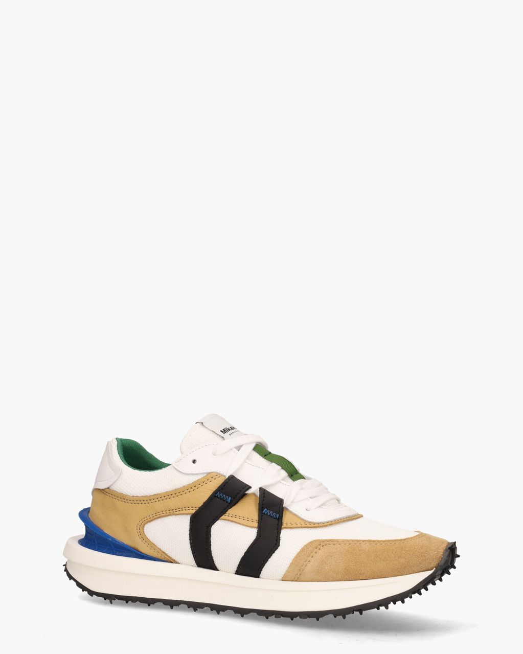Mikakus 018 Wit/Multicolor Herensneakers
