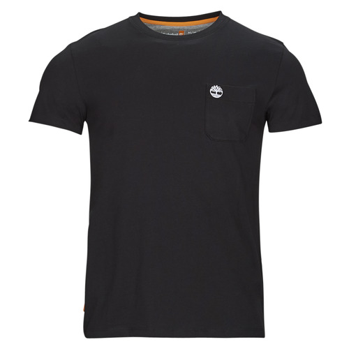 Timberland - SS DUNSTAN RIVER POCKET TEE SLIM - Noir