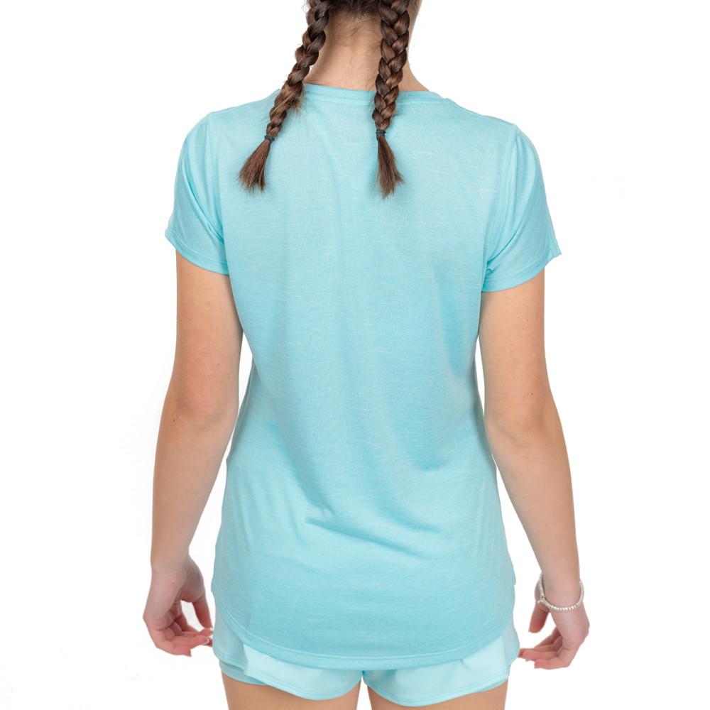 Mizuno T-shirt Bleu Clair Femme Mizuno Impulse