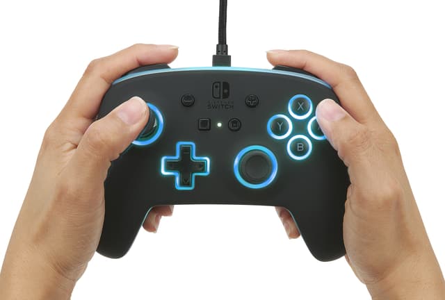 PowerA Enhanced Wired controller Spectra til Nintendo Switch (Sort)