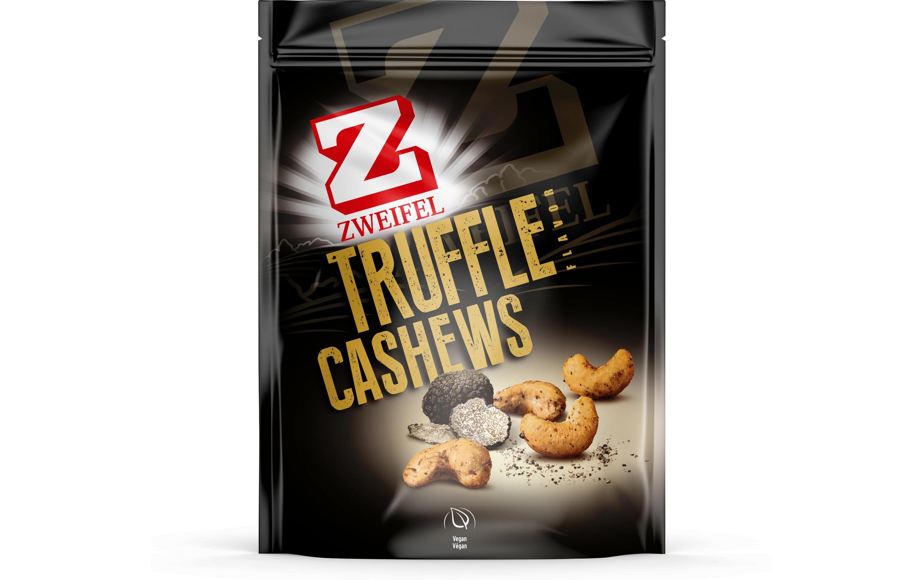 Beutel Cashews Truffle 115 gKnusprige Cashews, verfeinert mit luxuriösem Trüffelaroma
