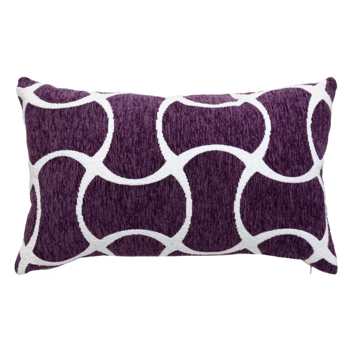 Housse de coussin rectangulaire (30 x 50 cm) Jeni Violet