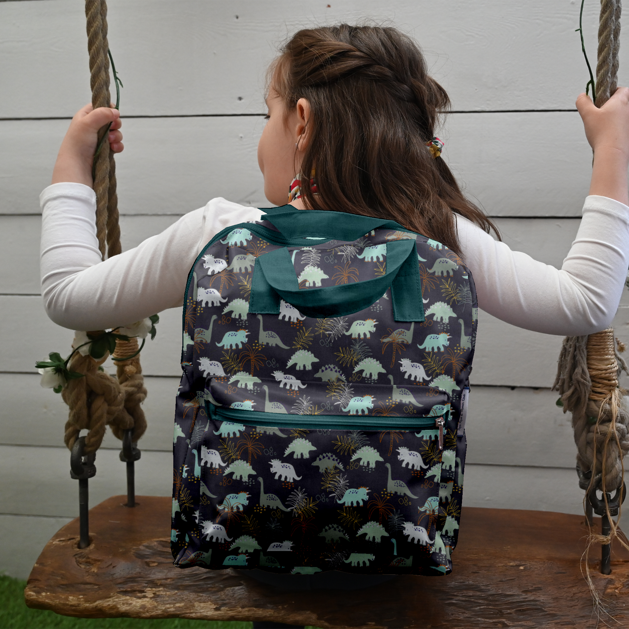 Petit Sac À Dos Gaby Jurassic Dino Marine