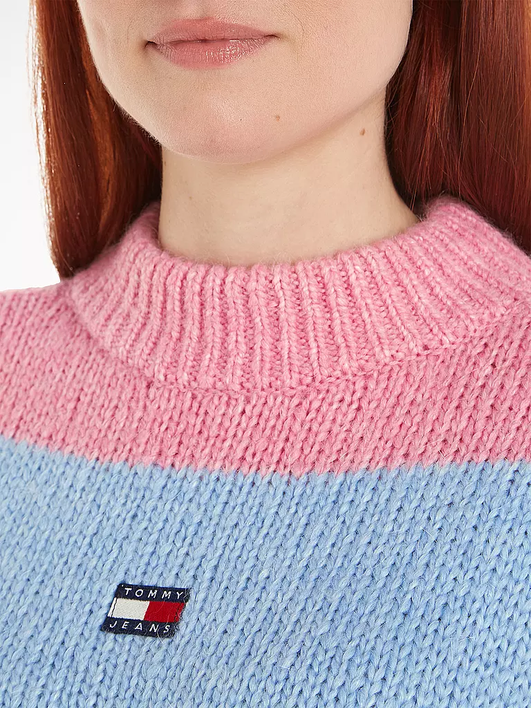 TOMMY JEANS Pullover rosa