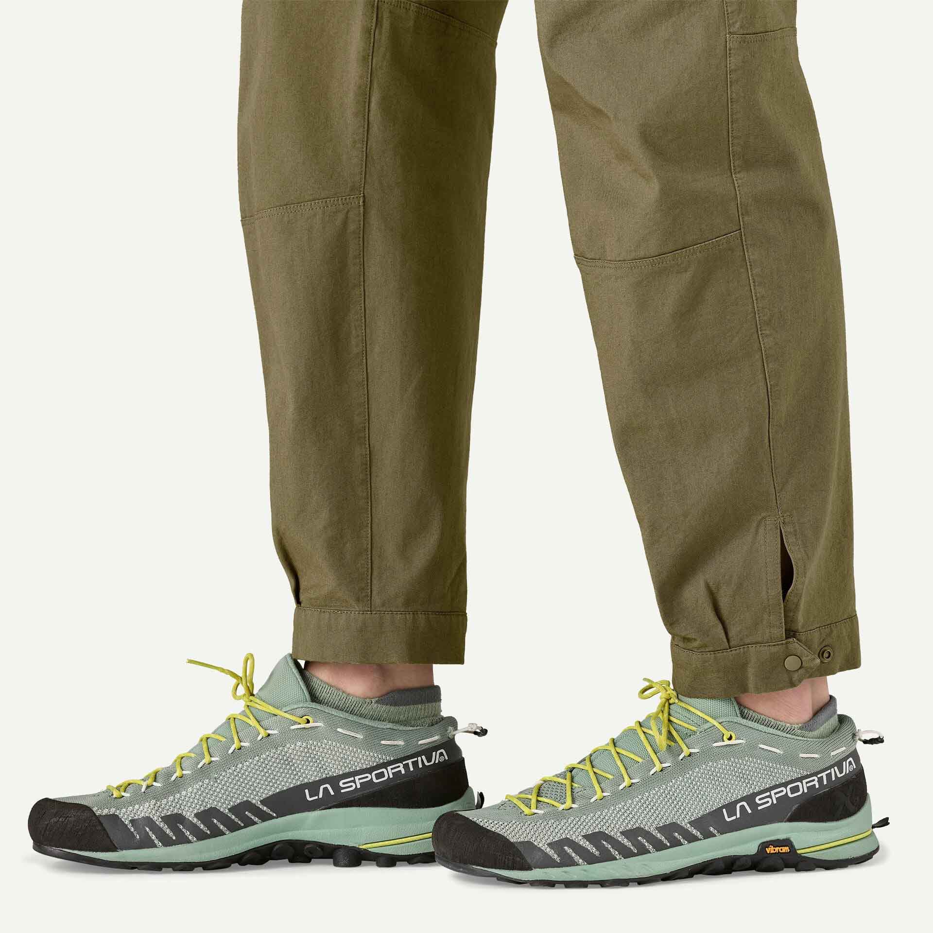 Caliza Rock Pants - Regular Dame Tent Green