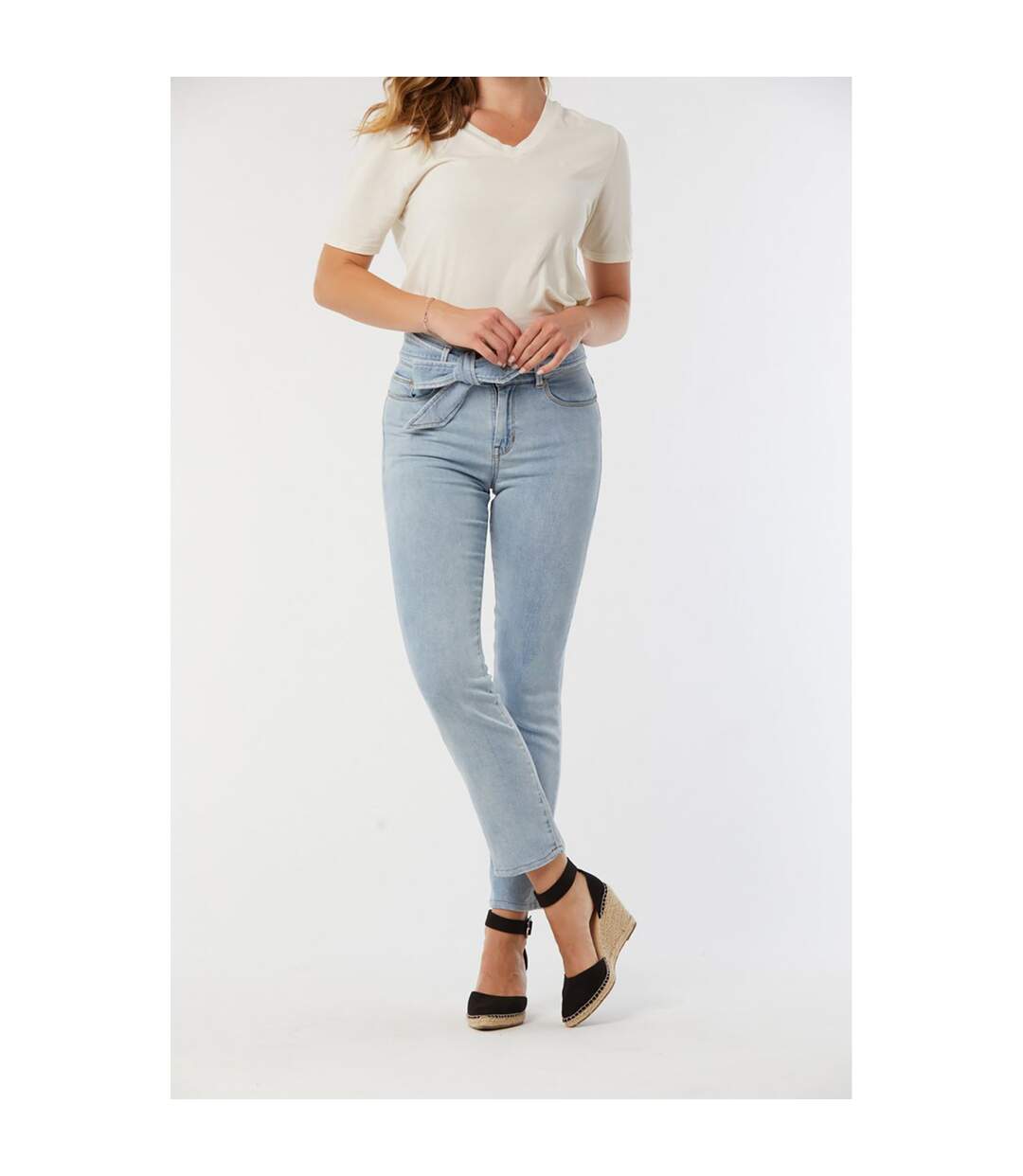 Jean coton straight LC161F
