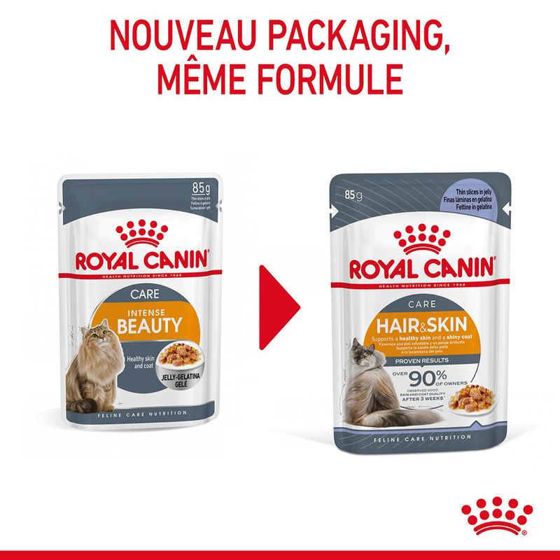 Royal Canin Hair & Skin Care en gelée