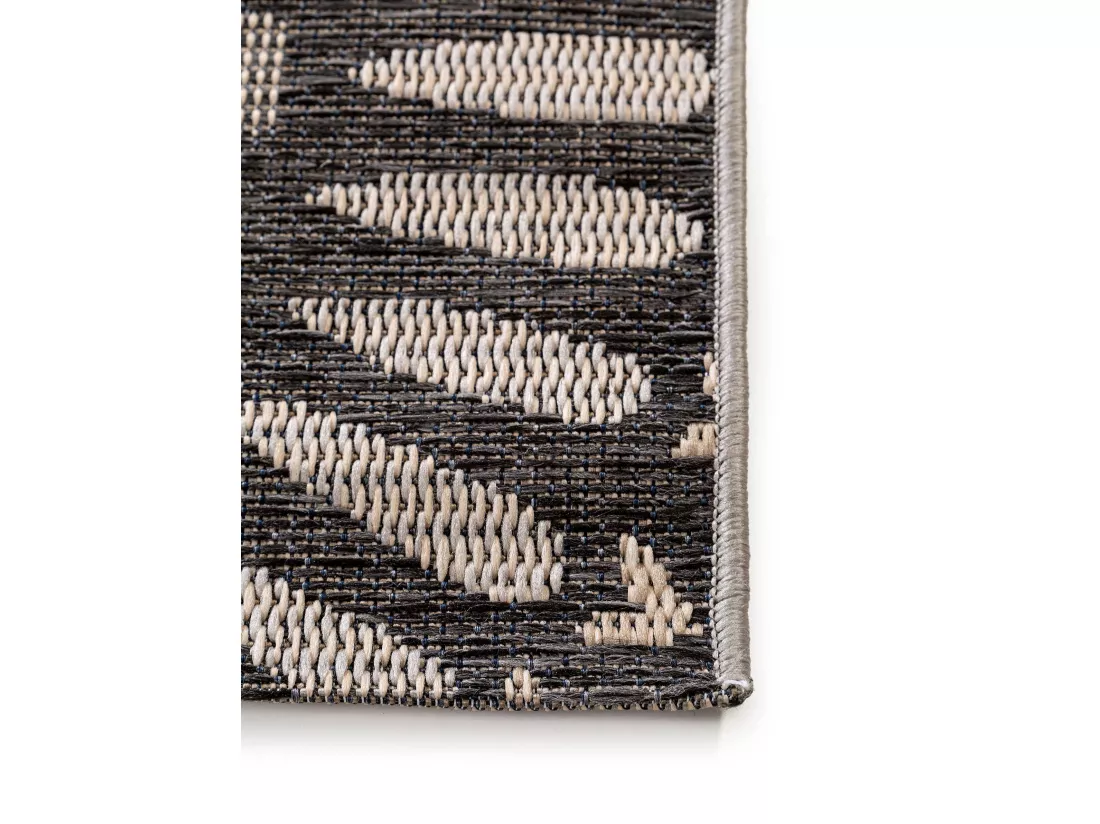 Tapis d'extérieur & intérieur River Bleu 133x190 cm