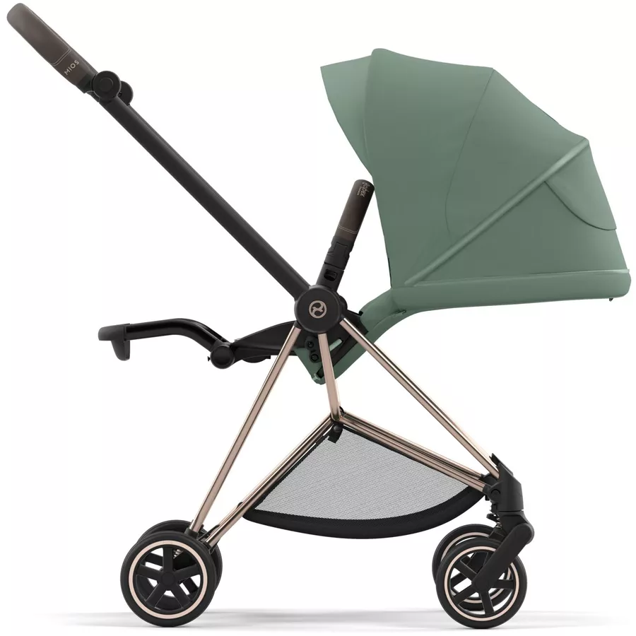 cybex PLATINUM Kombikinderwagen New Mios Rosegold Leaf Green