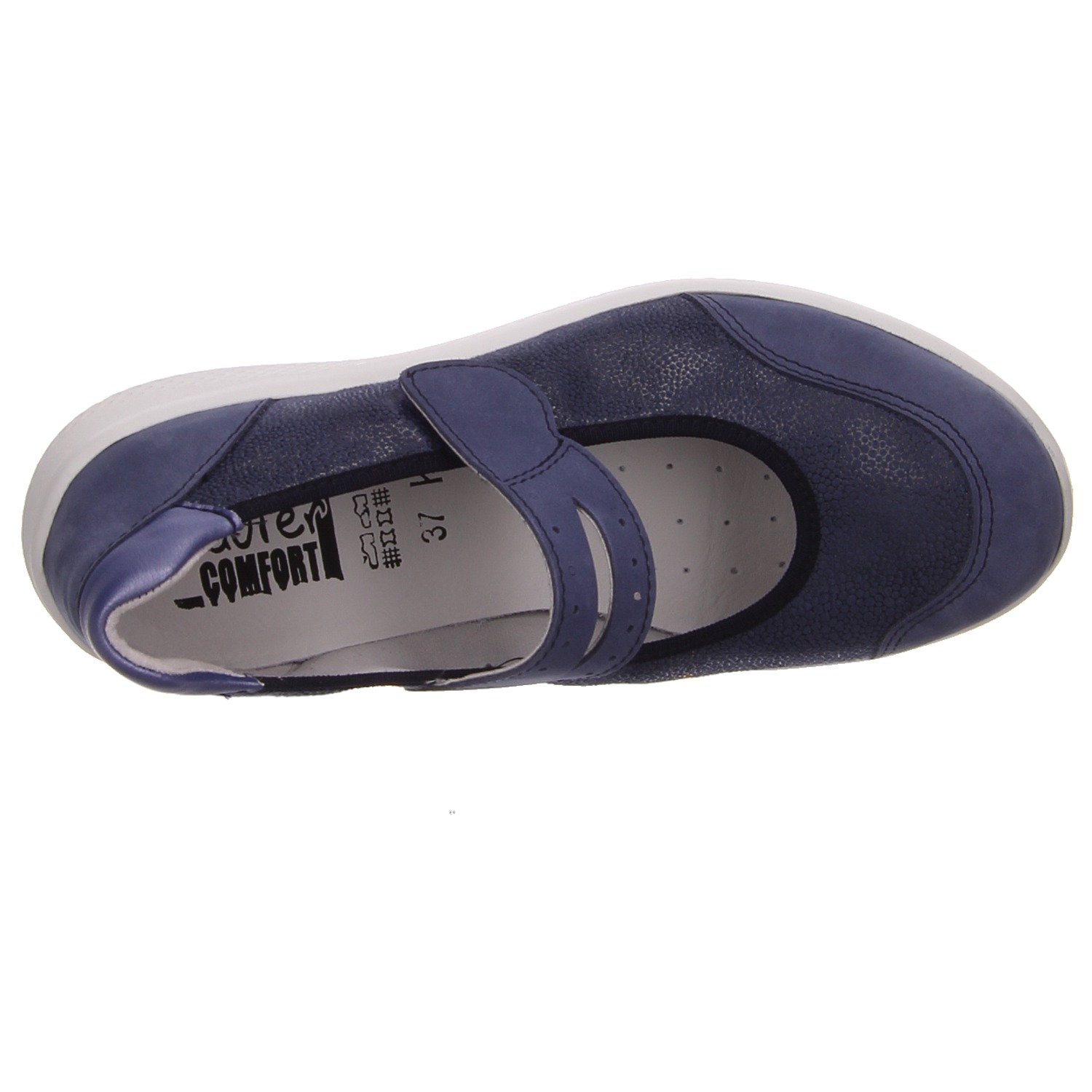 Lauter Comfort Halbschuh blau blau