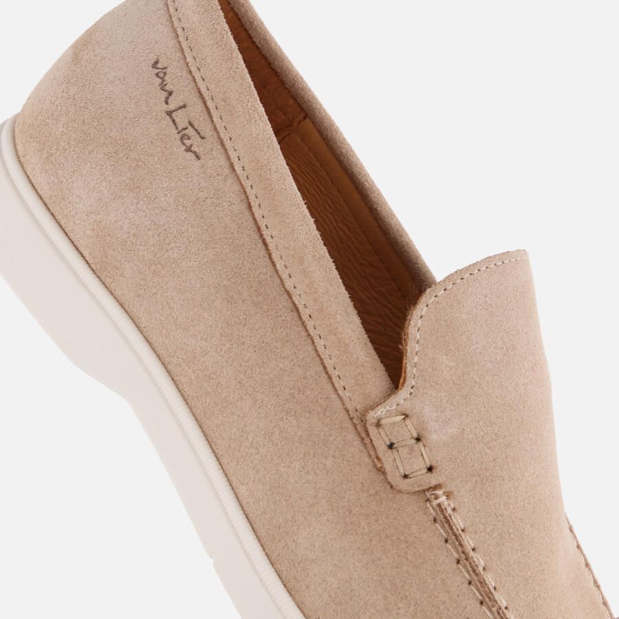Van Lier Ascona Instappers beige Leer