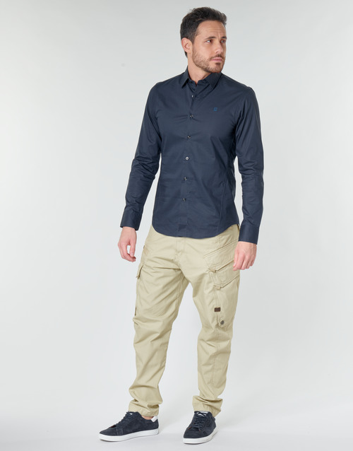 G-Star Raw - DRESSED SUPER SLIM SHIRT LS Azul