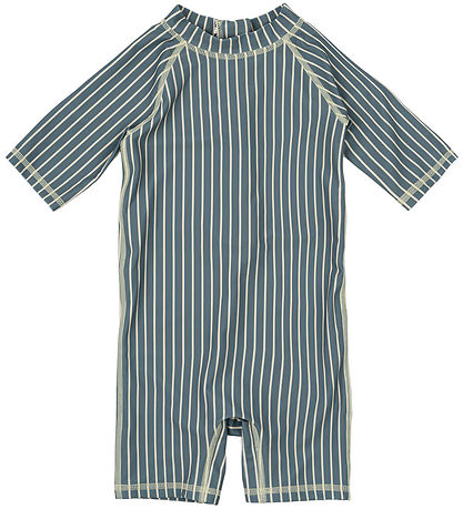 Petit Piao Schwimmanzüg - Blue Mirage/Off White