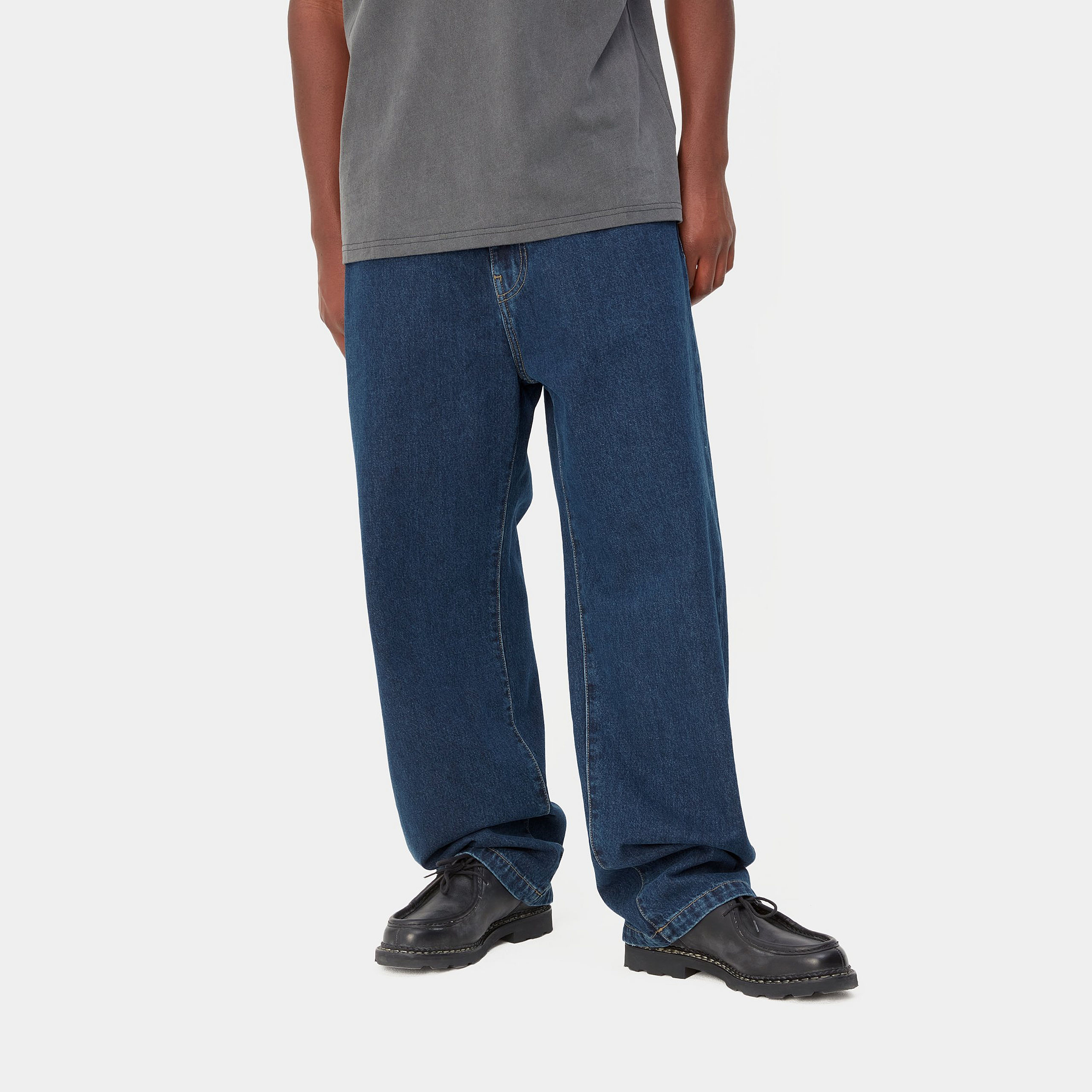 Carhartt WIP Landon Pant Blue Heavy Stone Wash
