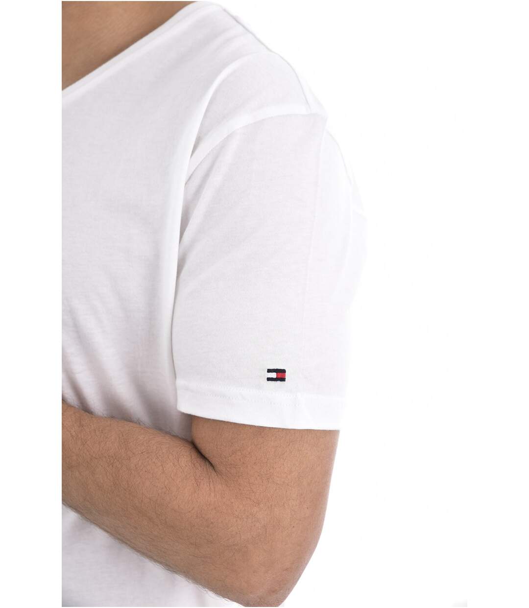 Lot de 2 Tee shirts coton uni  -  Homme - Tommy Jeans