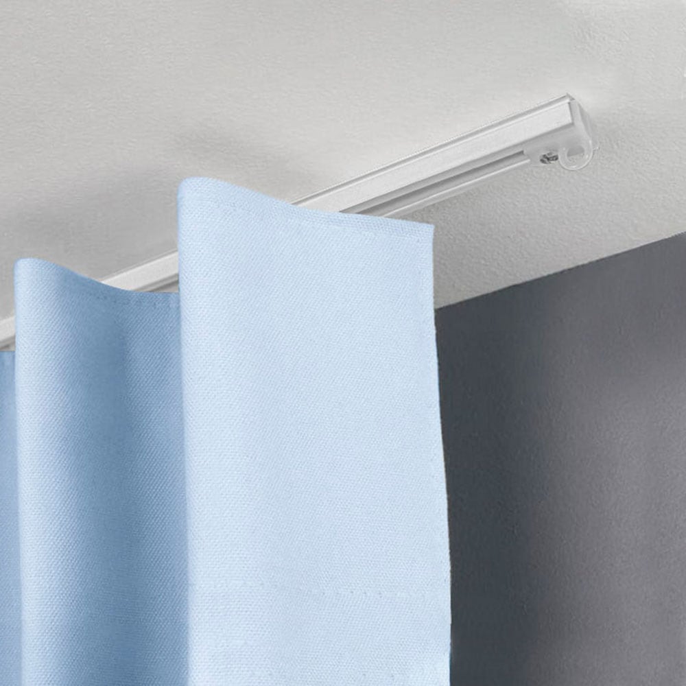 SN DECO GROUP Gardinenschiene »Objektschiene SL« 1 läufig-läufig Fixmass in versch. Längen und Farben, Aluminium, Innenlauf, Vorhangschiene