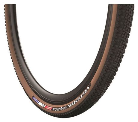 VREDESTEIN Pneu Gravel Tubeless Pneu Extérieur Aventura Tubeless 700 X 38C Noir/Transparent