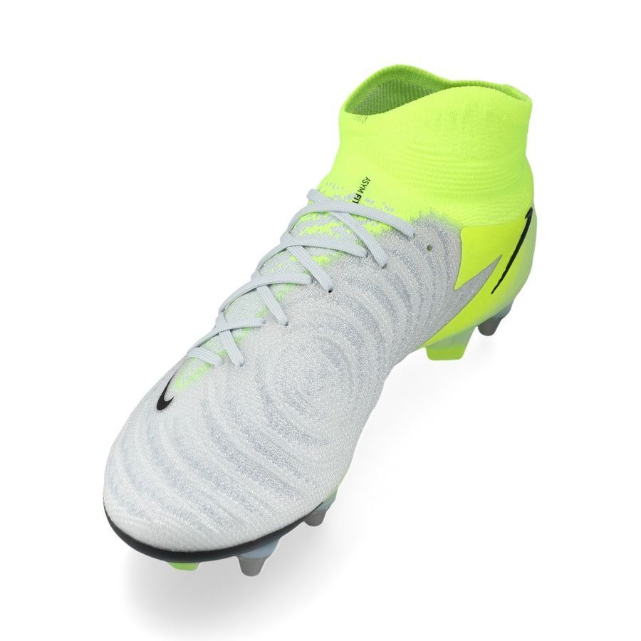 Nike Phantom Luna II Elite SG-PRO ÉDITION JOUEUR Mad Voltage - Argenté/Noir/Jaune Fluo