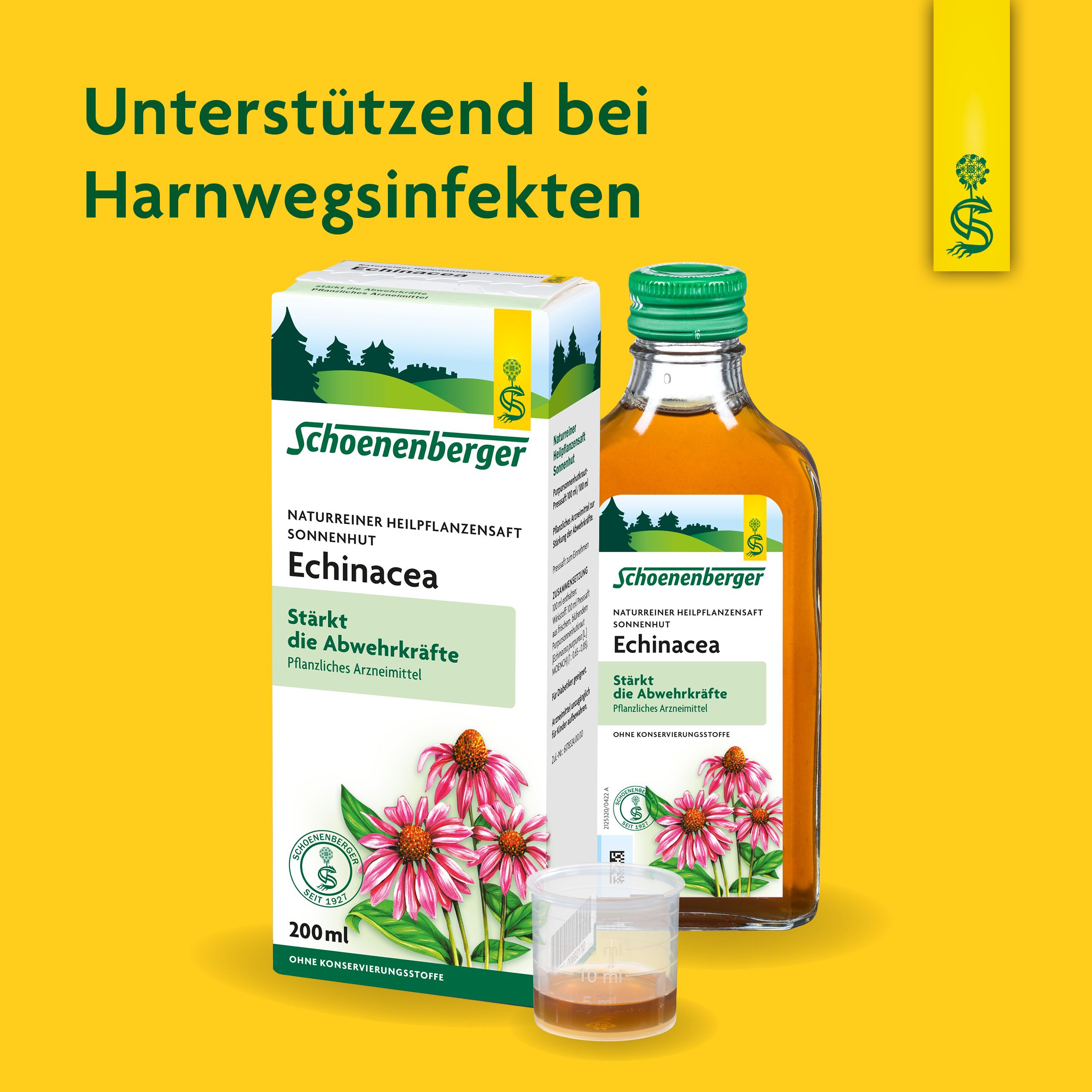 Schoenenberger® naturreiner Heilpflanzensaft Echinacea