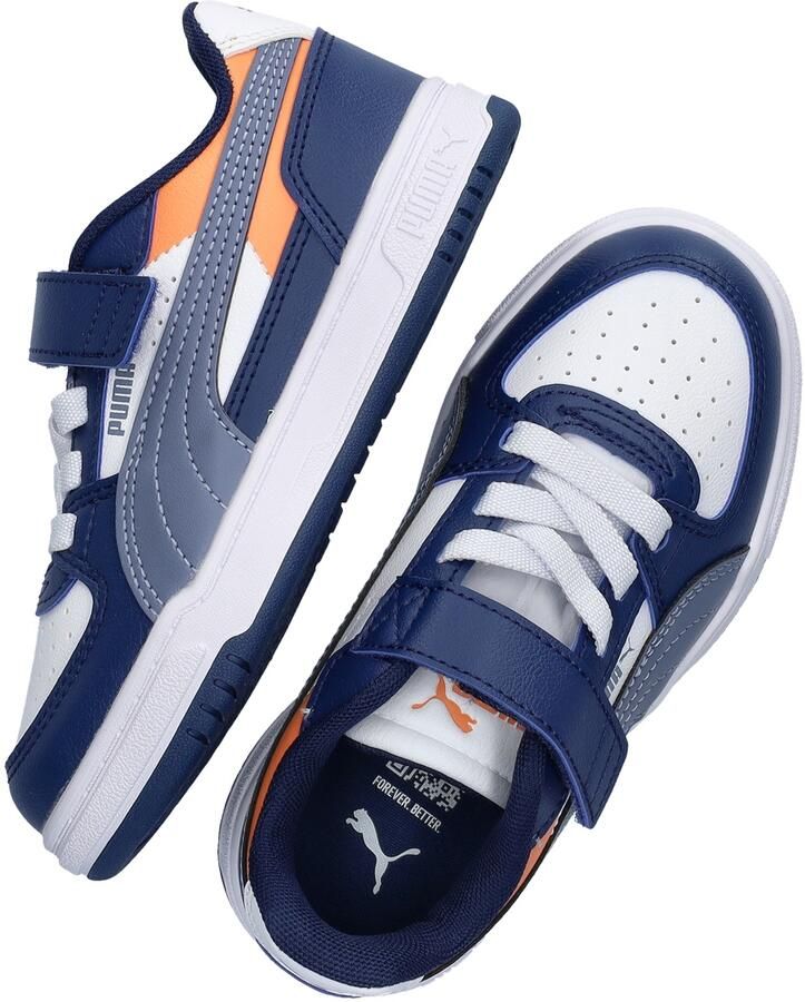 Puma Caven III Block mesh sneakers blauw grijs wit