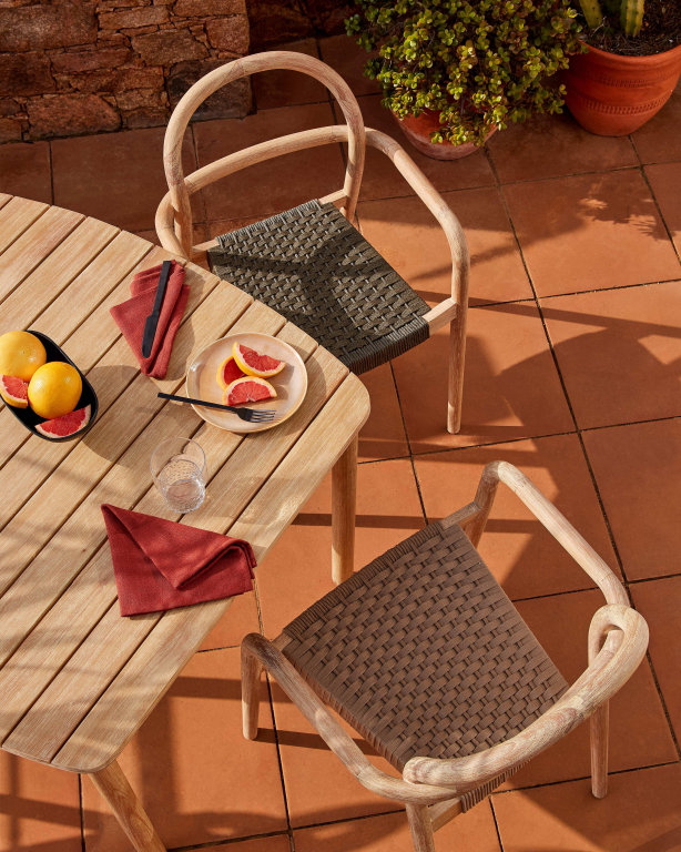 Kave Home Sheryl stoel terracotta