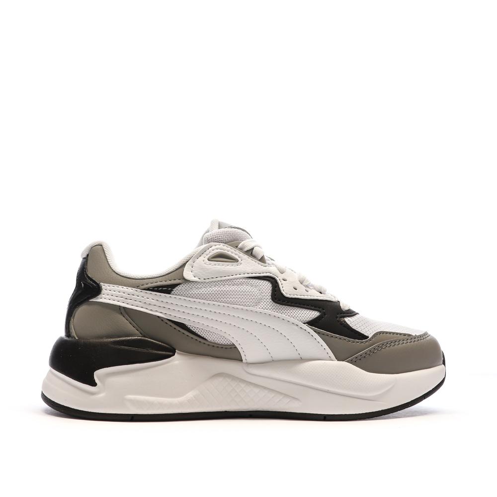 Puma Baskets Blanc/Gris Garçon Puma X-Ray Speed