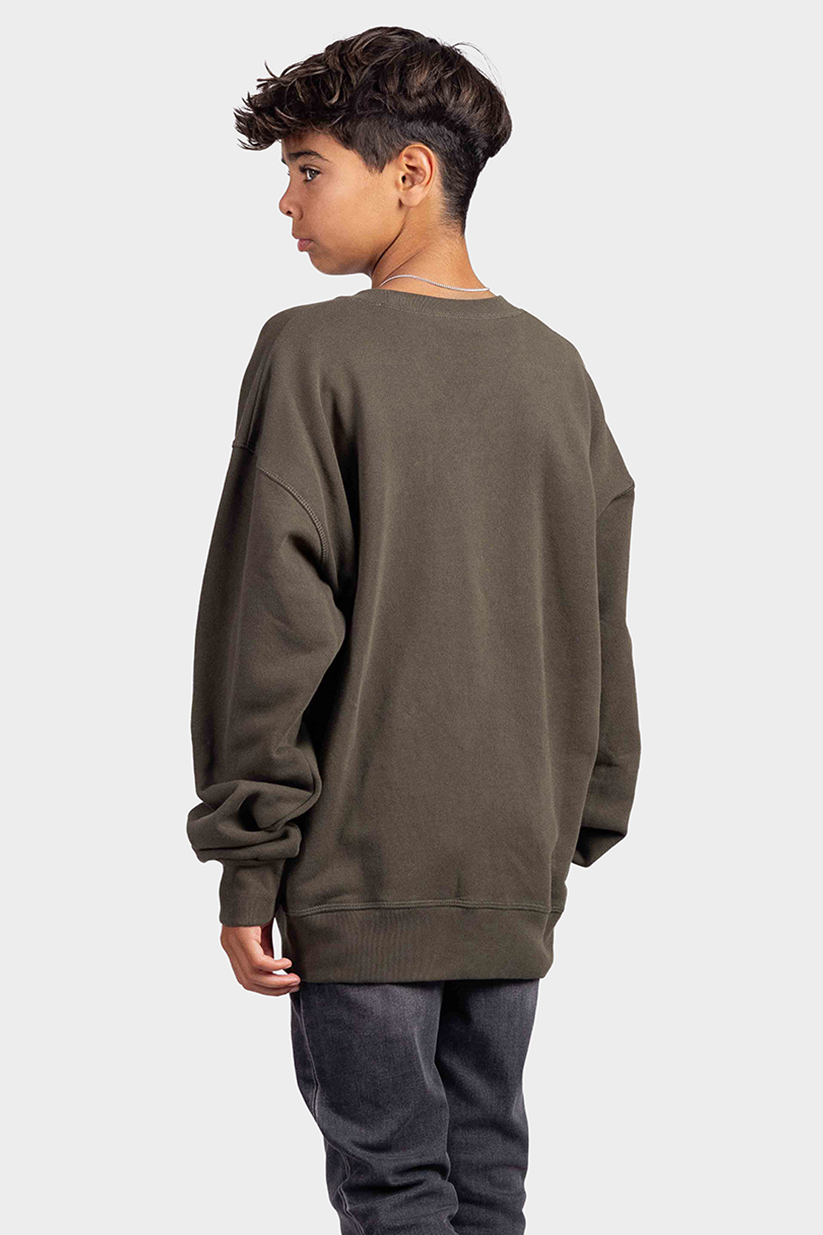 Dsquared2 Slouch Fit Sweater KIDS Army