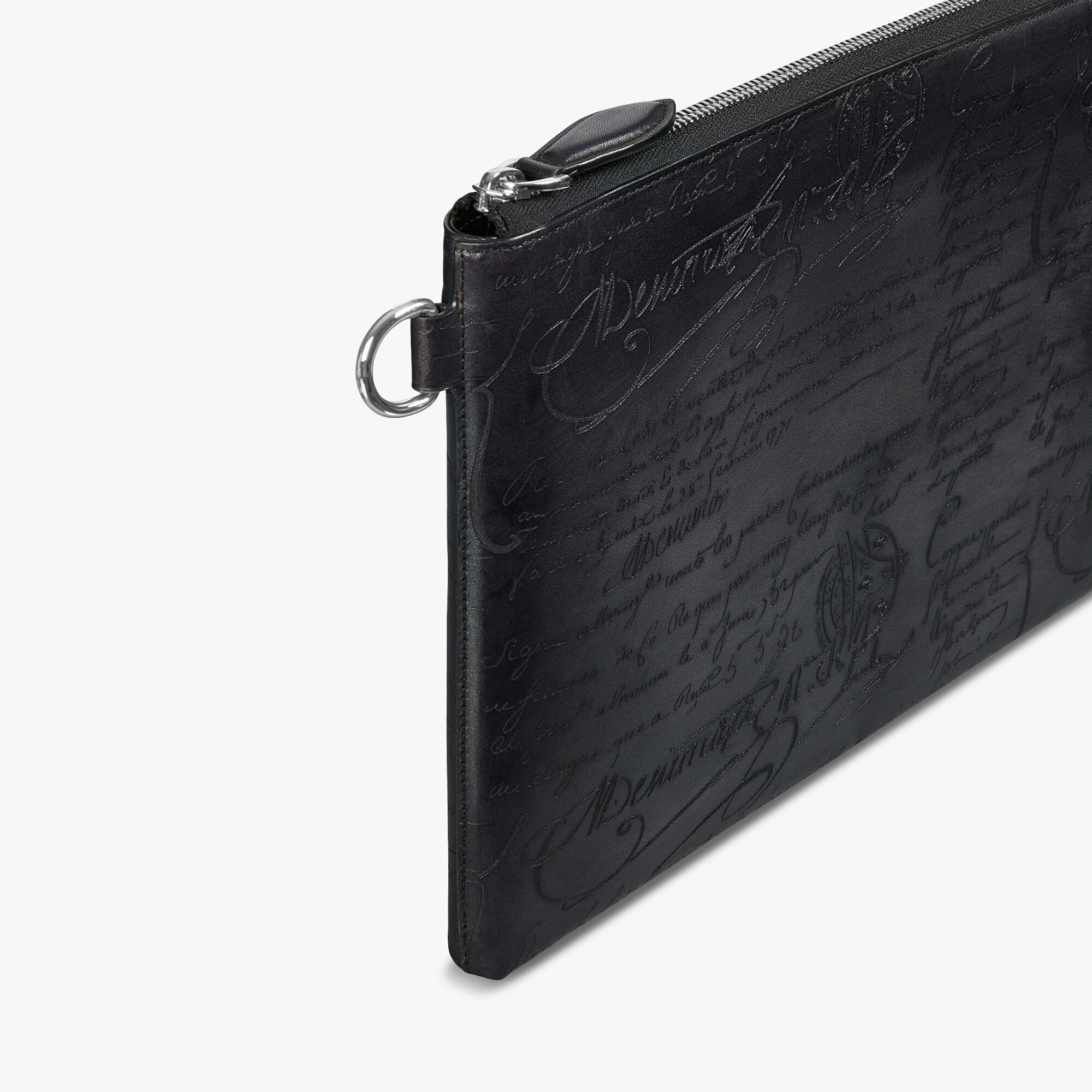Pochette Nino Gm En Cuir Scritto