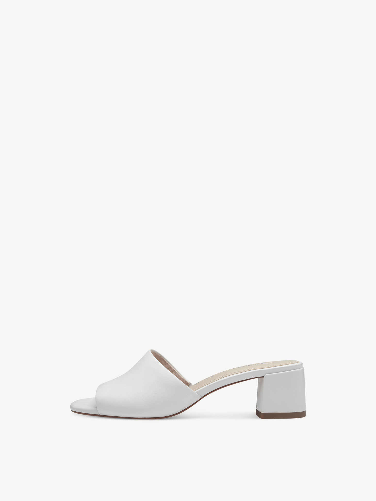Leren Slipper - wit