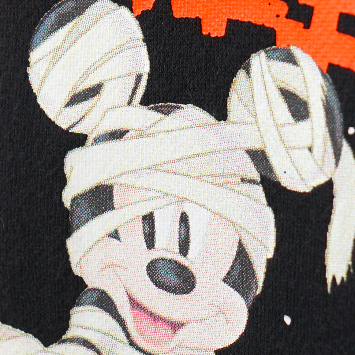 Topolino Micky Maus Sweatshirt in Halloween-Optik schwarz
