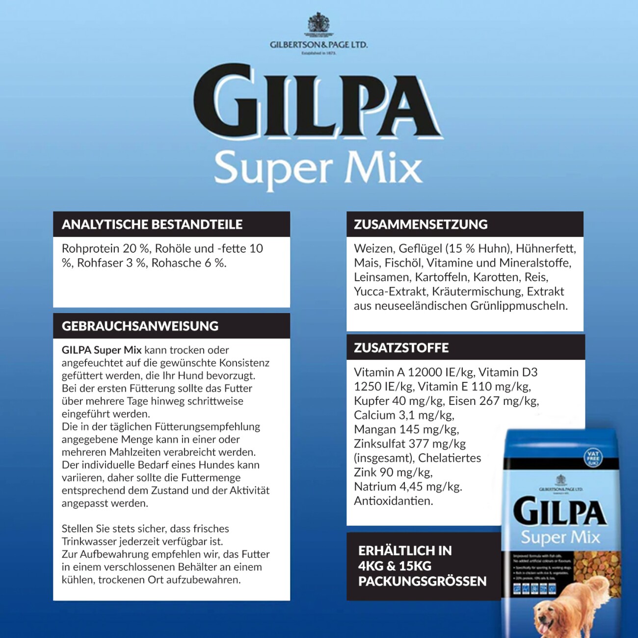 GILPA Super Mix 15 kg