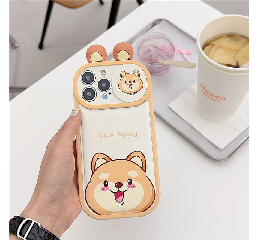 VanDi - Dieren telefoonhoesje - iPhone 11 / 12 / 12 Pro / 12 Pro Max / 13 / 13 Pro / 13 Pro Max / 14 / 14 Pro / 14 Pro Max / 15 / 15 Pro / 15 Pro Max