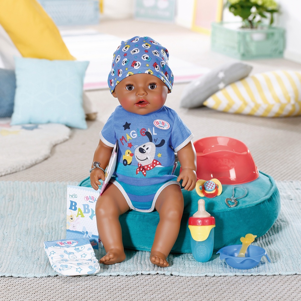 BABY born Magic Boy 43cm - Dunkelblaues Outfit