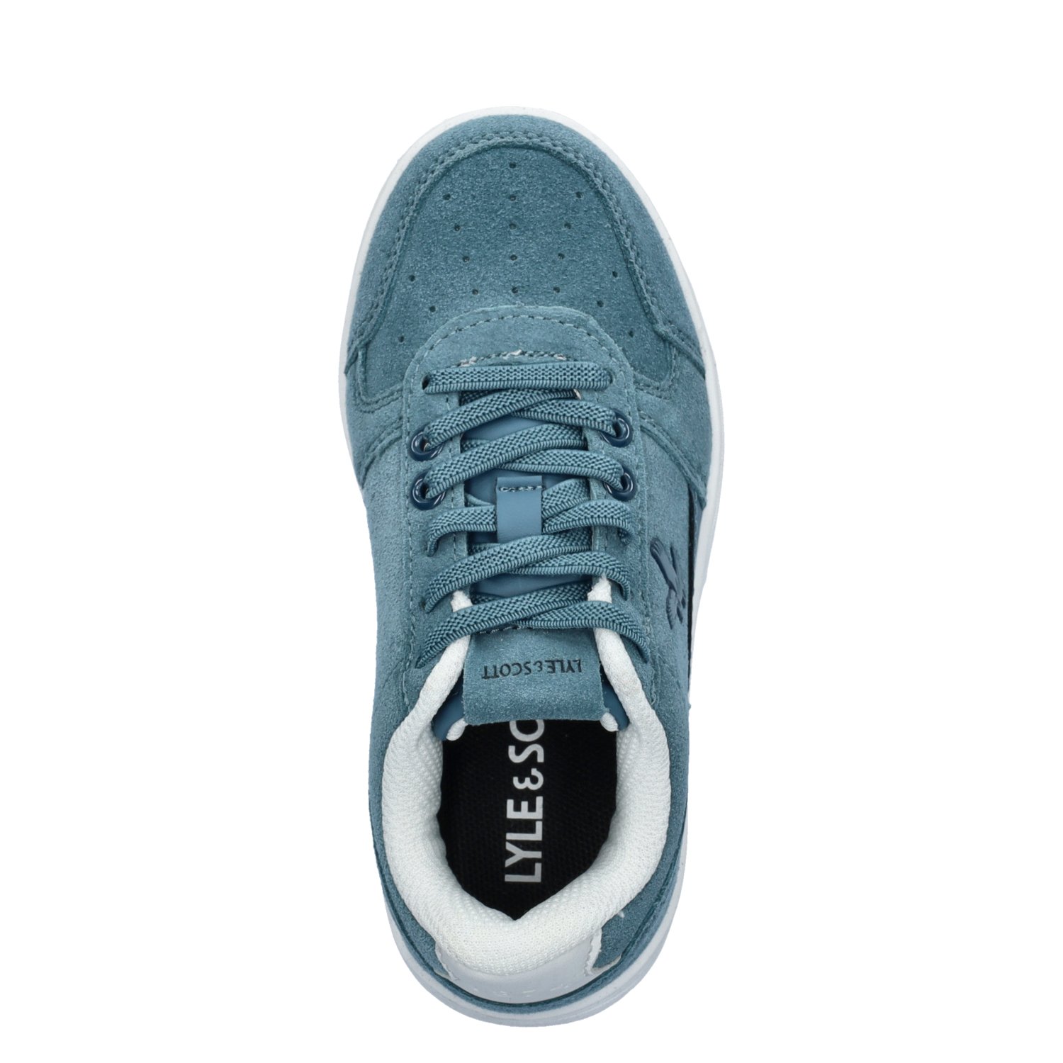 Lyle & Scott Croy Kids jongens sneaker Lyle & Scott Blauw