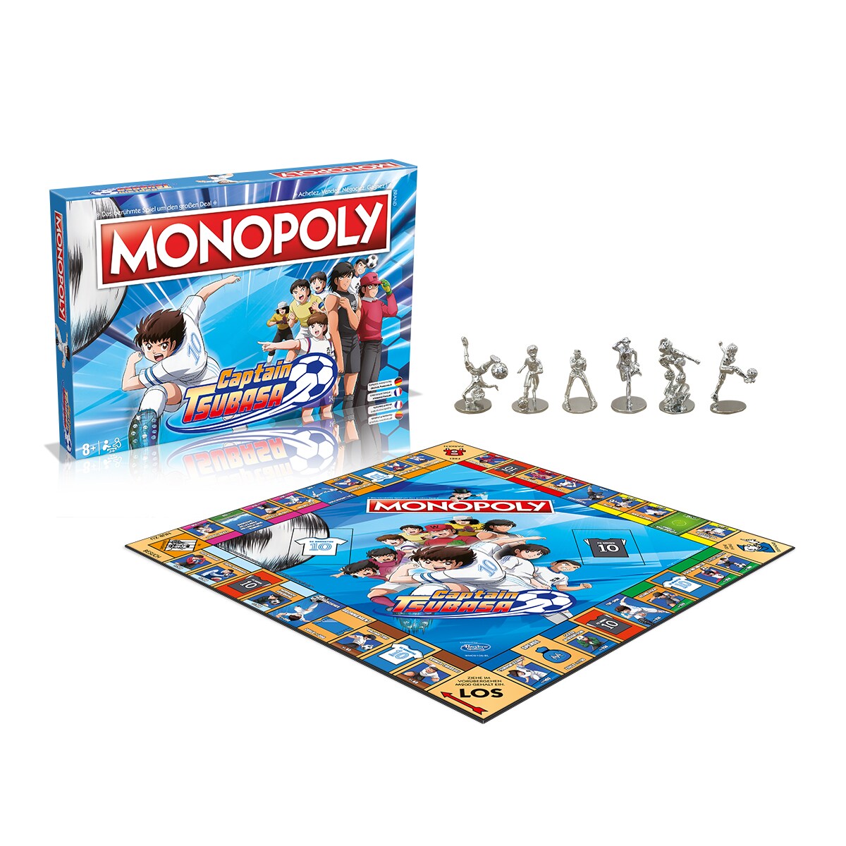 Monopoly - Captain Tsubasa (deutsch/französisch) Brettspiel Gesellschaftsspiel