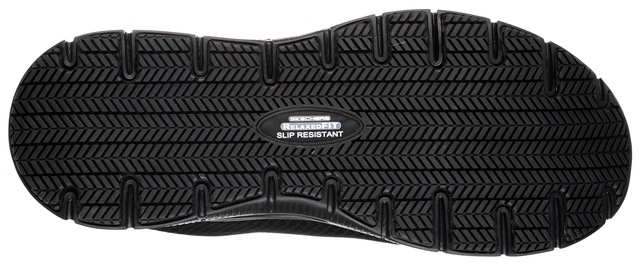 Skechers Berufsschuh  Schnürschuh für Gastronomie,Pflege mit gepolsterter Innensohle