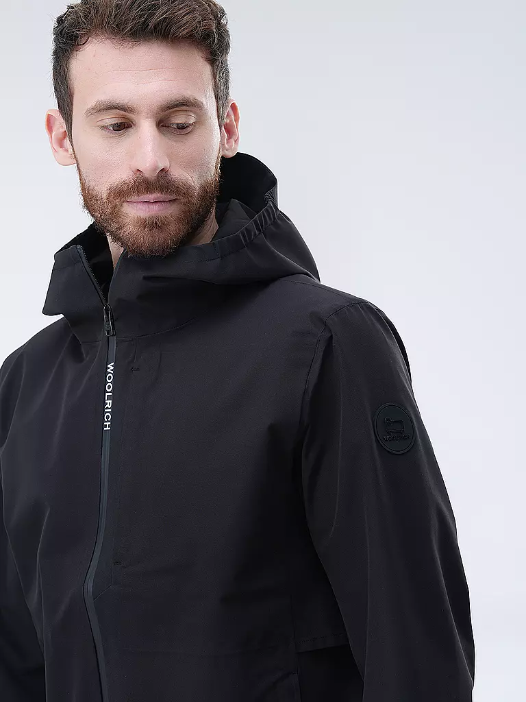 WOOLRICH Softshelljacke schwarz