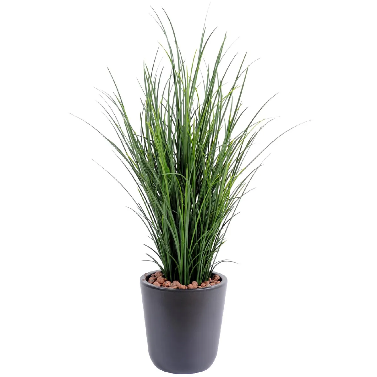pegane Herbe fine artificielle 60 cm vert