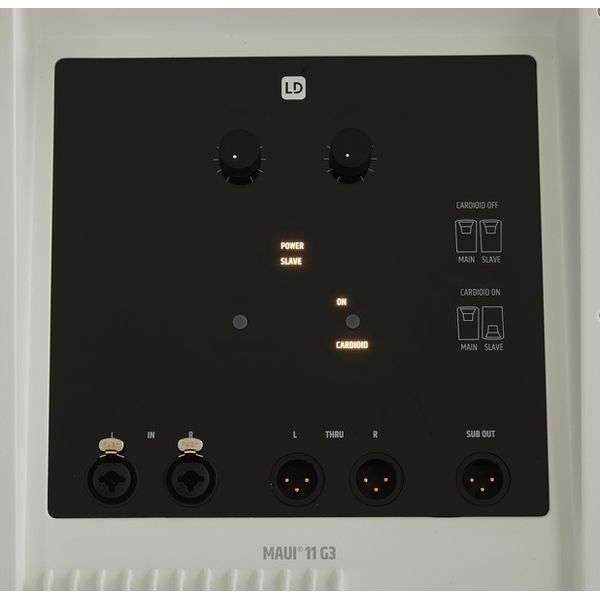 LD Systems Maui 11 G3 White Power Bundle