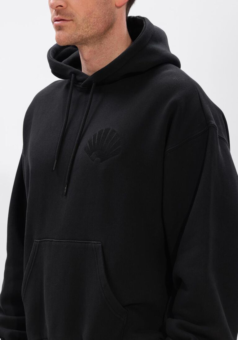 zwarte new amsterdam surf association sweater chop hoodie