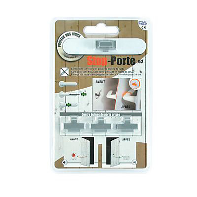 4 Stop porte gris