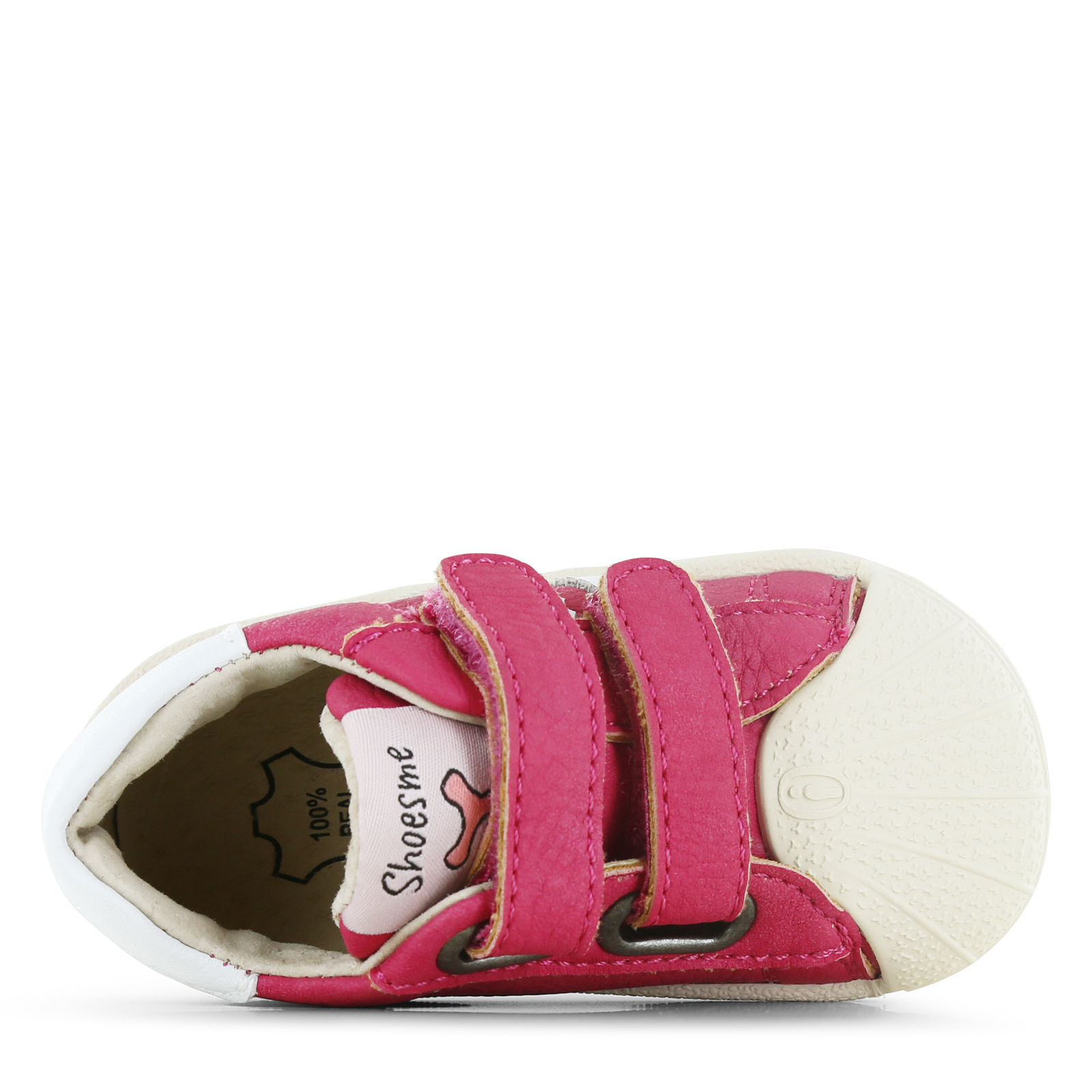 Shoesme roze sneakertje Microfiber leer | Meisjes schoenen