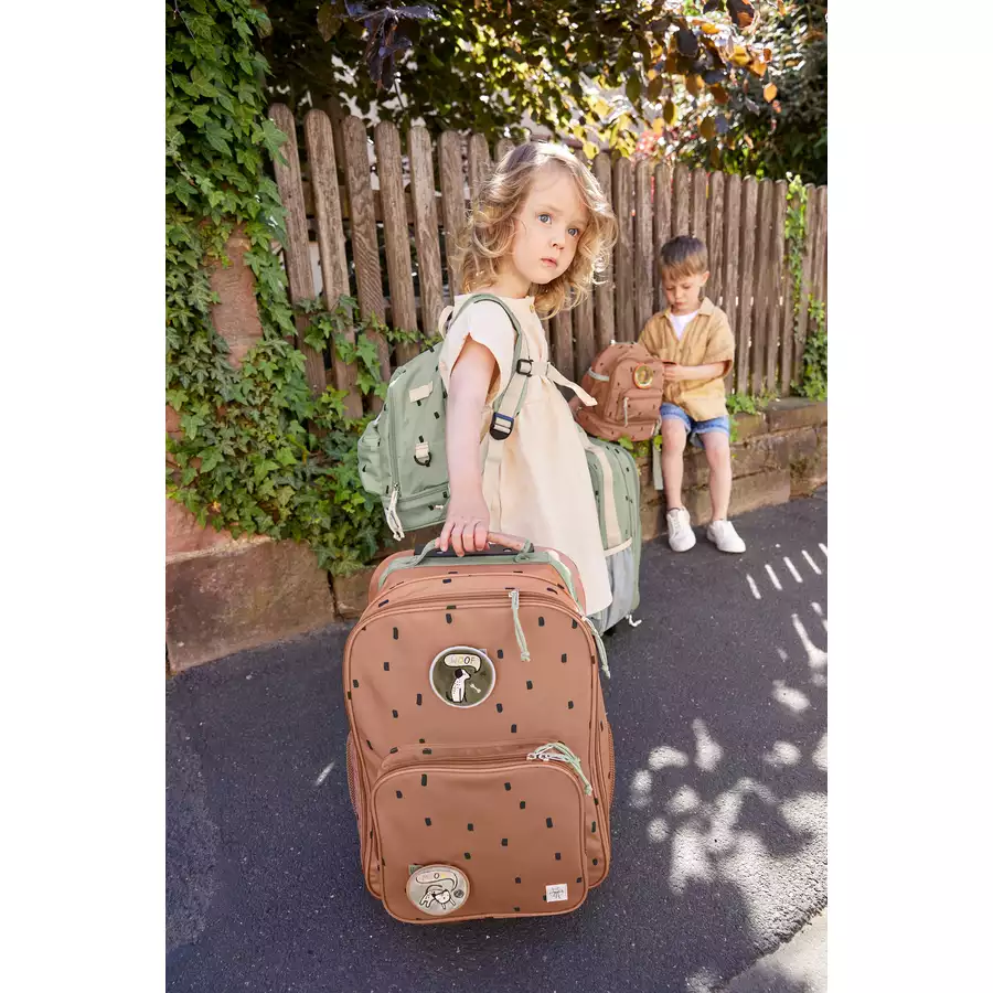 LÄSSIG Trolley Happy Prints Caramel