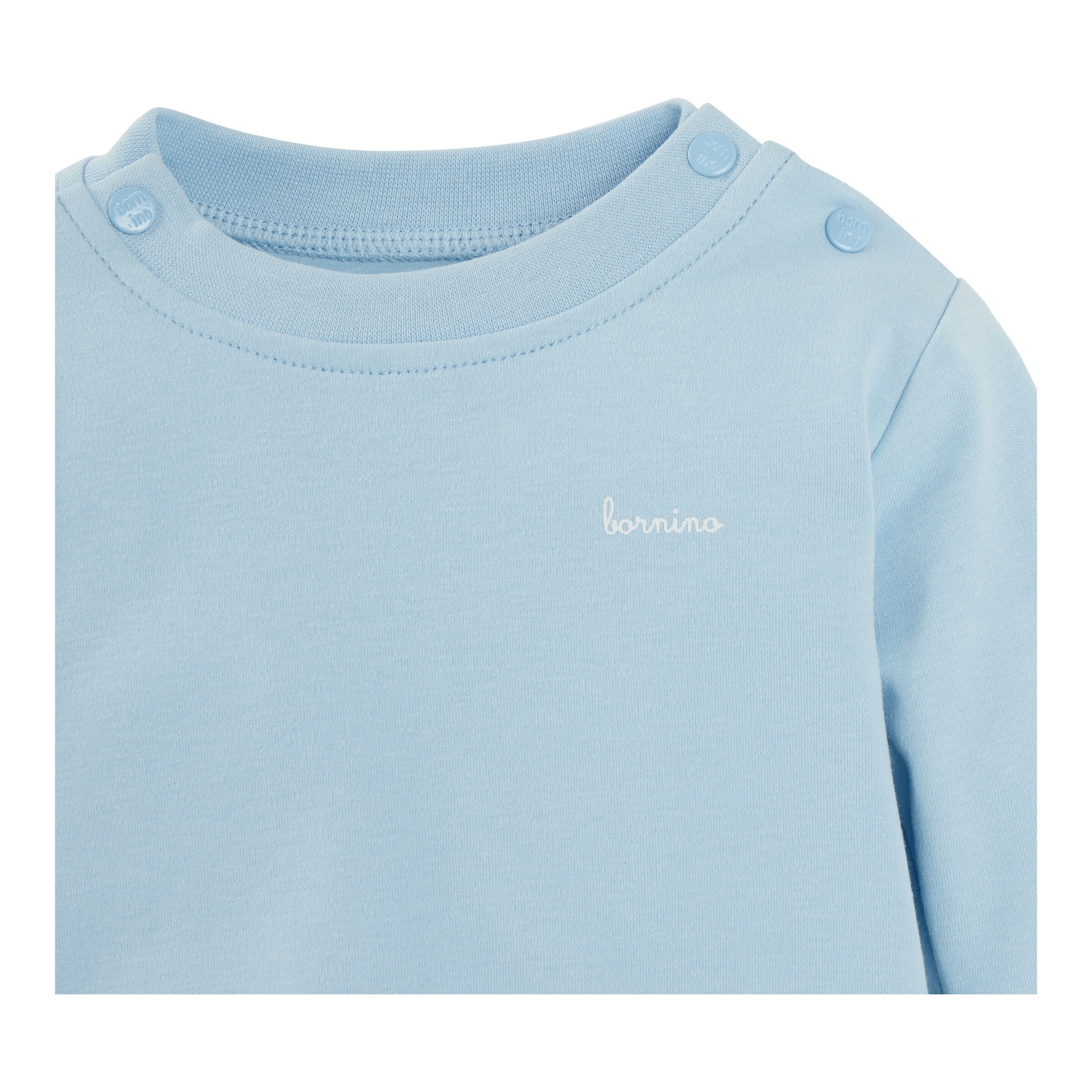 Bornino - Lieblinge 2er-Pack Shirts langarm hellblau