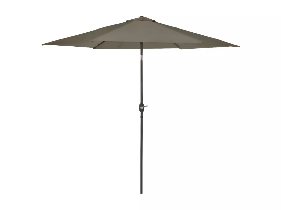 Parasol Tenerife 300 cm Rond Gris