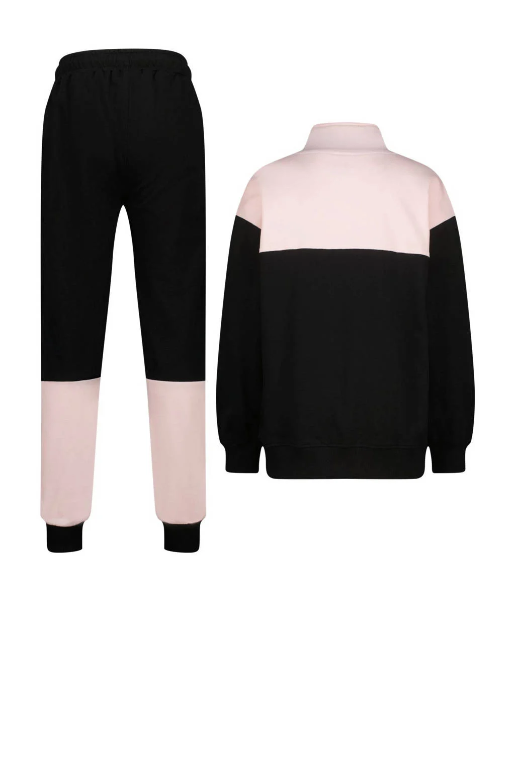 Messi sweater + joggingbroek lichtroze/zwart