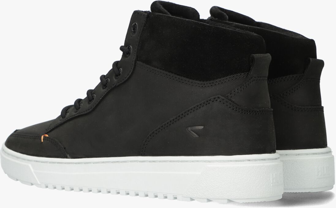 HUB zwarte hub hoge sneaker dundee