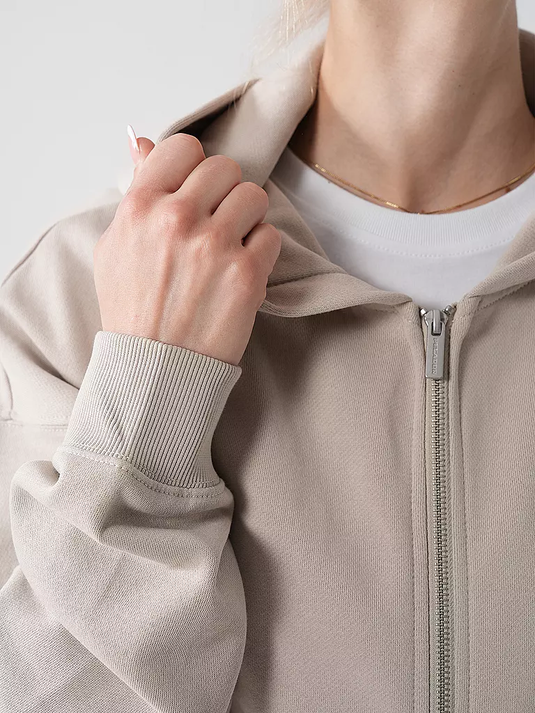 PEGADOR Sweatjacke CLARITA  hellgrau