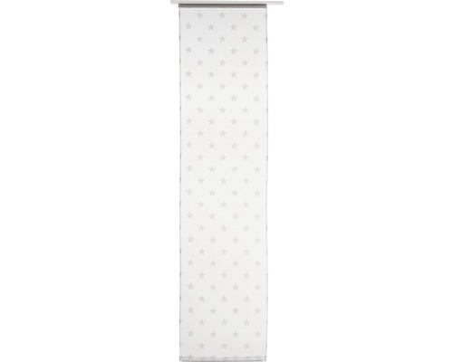 Schuifgordijn Sterren Allover wit 245x60 cm